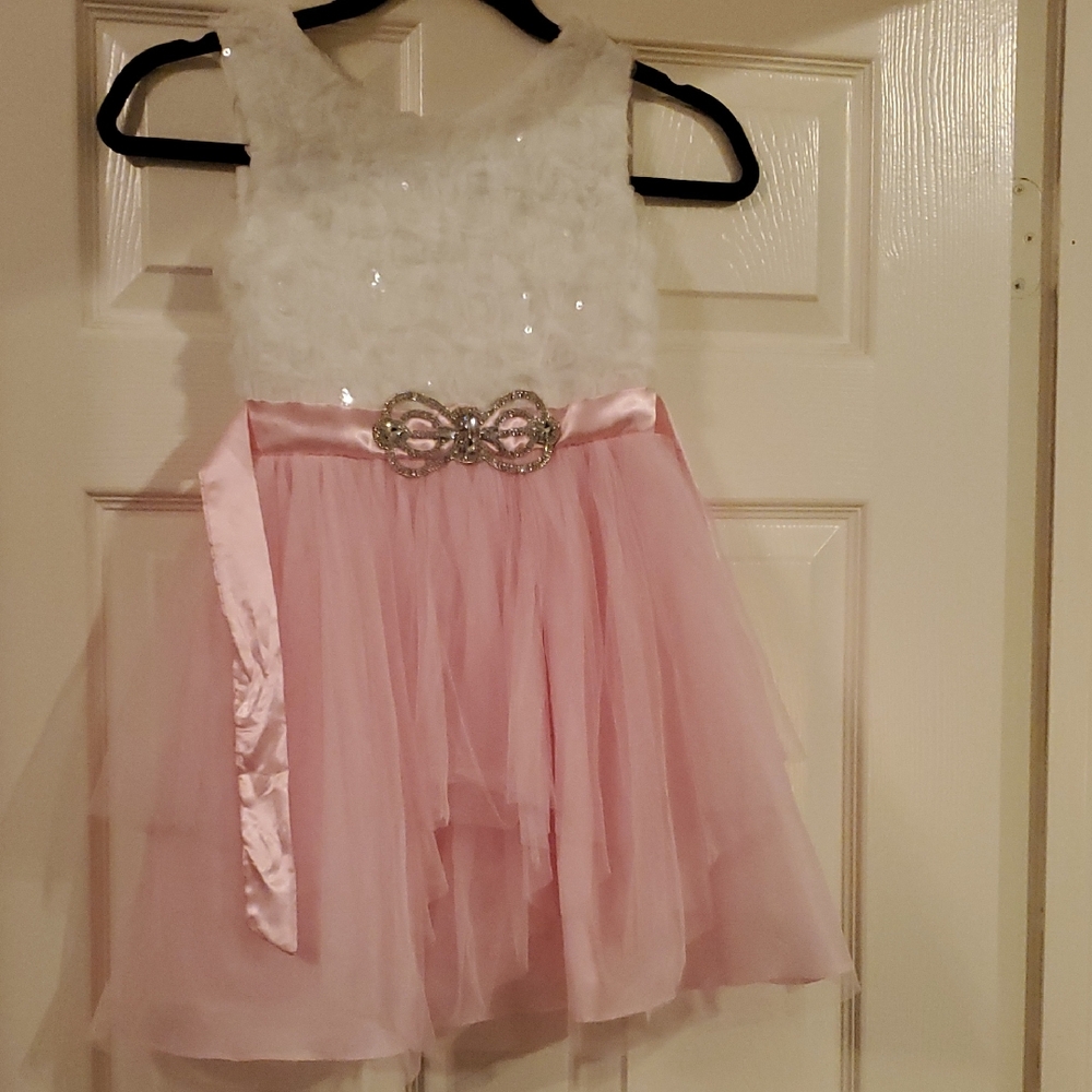 Emily Rose Pink Girl's Dress